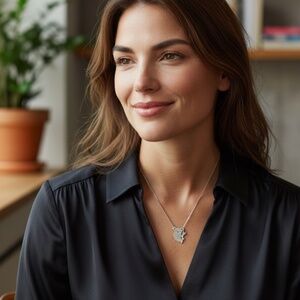 Indio Jewelry New Brushed Silver Koala Bear Pendant Necklace #224